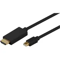 Microconnect Mini Displayport-HDMI M-M 1m