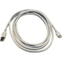 Zebra USB-Kabel - USB-C (Cradle) zu USB-A (Host), 2m, gerade, weiss für CS6080