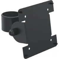 Ergonomic Solutions Support D'écran Spacepole Sp2 Avec (Barre, 10 kg), Support de moniteur, Noir