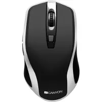 Canyon MW-19 Souris ambidextre RF sans fil + USB Type-A Optique 1600 DPI (CNS-CMSW19B)