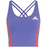 Adidas Adizero Archive Running Crop Sports Top Violet L Femme