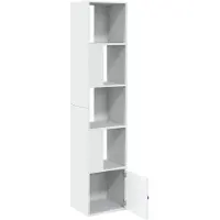 vidaXL Bibliothèque blanc 40x36x189 cm bois d'ingénierie