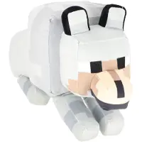 Ottosimon - Louve en peluche Minecraft, 28 cm - Jouet en peluche