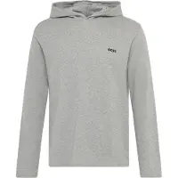 BOSS T-shirt Waffle LS-Shirt H. hommes - Gris - EU S