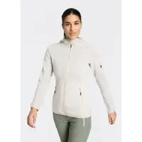 CMP Polaire à capuche épaisse en maille chinée femme Knit-Tech