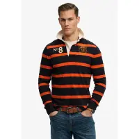 Superdry T-Shirt beige / jaune d'or / orange / noir
