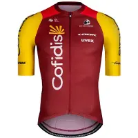 Etxeondo Training Cofidis Short Sleeve Jersey Blanc L Homme