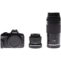 Canon Eos R100 Bk + Rf-s18-45 Rf75-300mm