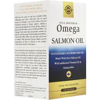 Solgar Full Spectrum Omega Omega Salmon Oil, 120 capsules
