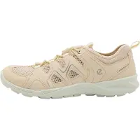 Ecco Chaussure à lacets 'Terracruise' beige / argent / blanc