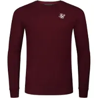 SikSilk T-Shirt bordeaux