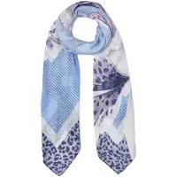 Liu Jo Foulard '2A6050 T2738' bleu clair / bleu violet / blanc