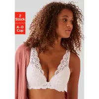 Petite fleur Soutien-gorge noir / blanc