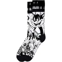 American Socks Chaussettes Crew Evil Cat
