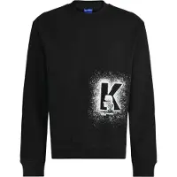 Karl lagerfeld JEANS Sweat-shirt noir / blanc
