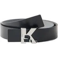Karl lagerfeld Jeans B3m33076 Reversible Belt Noir 90 cm Homme