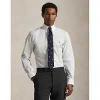 Ralph Lauren pour homme. 712870507001 Chemise Oxford sur mesure blanche (37), Casuel, Coton, Classique, Manche longue