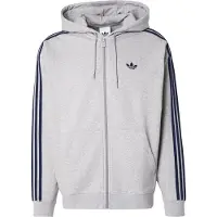 Adidas Originals Veste de survêtement 'Adicolor' bleu nuit / gris chiné
