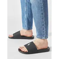 Ralph Lauren pour homme. 809852071011 Tongs Signature noir (40), Plat, Aucun, Beachwear