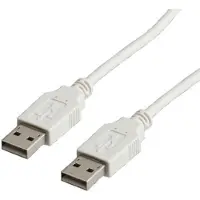 Value Câble USB 2.0, type A-A, blanc, 3 m