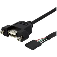 StarTech.com .com Câble USB Montage sur Panneau A Femelle vers Header Carte Mère A Interne Femelle - 91 cm