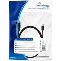 MediaRange MRCS188 Lade- & Datenkabel USB 2.0 auf Mini USB 2.0 B 1.8