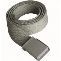 Korntex Hommes, Ceinture, Ceinture en polyester, Gris, (Taille unique)