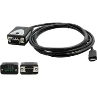 EXSYS GmbH Câble USB 2.0 C mâle vers série RS-422/485, protection contre les surtensions (puce FTDI) (EX-2346IS)