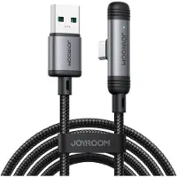JOYROOM Câble S-A56 EnjoyX Series 90° USB-A - USB-C 3A 1,2 m - noir