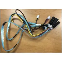 Super Micro Computer B.v. Câble CBL-SAST-0675 2x MiniSAS vers 4x SAS 2 65cm (65 cm, Mini-SAS, SAS)