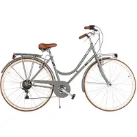 VELOmarche Condorino Lady 28´´ Ty21 6s Bike Argenté 46