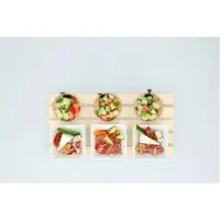 Alpina Plateau à hors-d'oeuvre 30 x 15 x 2 cm, 10 pièces