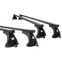 Amos Barres de toit pour Toyota Yaris Mk I à hayon 5 portes, année de construction 1999-2003