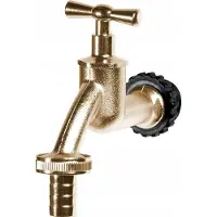 Prosperplast robinet pour tonneau d'eau de pluie TAP ITAP3-GOLD métal doré