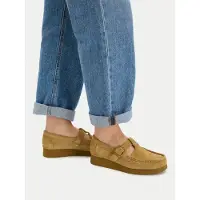 Clarks Mocasines Wallabee Evo Bar Couleur Brun Clair