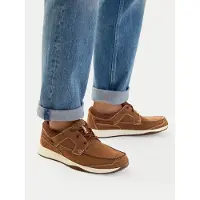 Clarks Shoes Sailview Lace Boat Shoes Marron EU 40 Homme