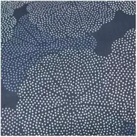 TODAY Parure de lit double "Sunshine" en coton imprimé fleur d'hiver - Bleu - 220 x 240 cm