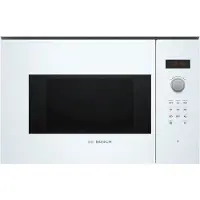 Bosch Micro-ondes solo encastrable 20l 800w blanc - - BFL523MW1F - série 4