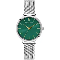Pierre Lannier Montre à affichage analogique '- Watch Chouquette - Quartz watch movement - Watch case width: 30 mm' vert