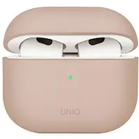 Uniq Étui en silicone Lino pour AirPods 4 - rose