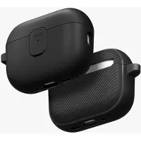 Uniq Étui Clyde pour AirPods Pro 3 - noir et gris