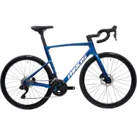 RINOS Vélo de route en carbone Odin 6.0, groupe Shimano 105 Di2, couleur bleu