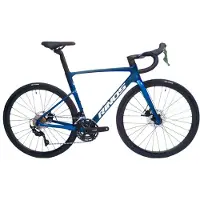 RINOS Vélo de route en carbone Odin 3.0, équipé Shimano 105, couleur bleu, taille XL
