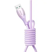 JOYROOM Câble S-A59 Série Vibrant 3A USB-A - USB-C 1,2 m - violet