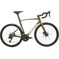 RINOS Vélo de route en carbone Odin 6.0, équipé du groupe Shimano 105 Di2, couleur or