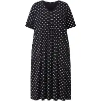 Ulla Popken Robe noir / blanc