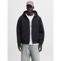 Jack & Jones Cover Scuba Full Zip Sweatshirt Noir XL Homme