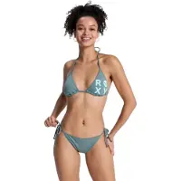 Roxy Essentials Sd Tiki Triangle Classic Ts Bikini Gris XL Femme