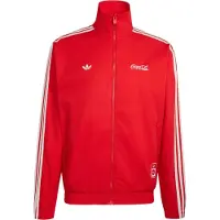 Adidas Originals Coca Cola Classic Sport Firebird Track Full Zip Sweatshirt Rouge XL Homme