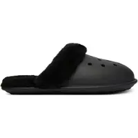 Crocs Chaussons Classic Fuzz Scuff hommes - Noir - 45 / 46